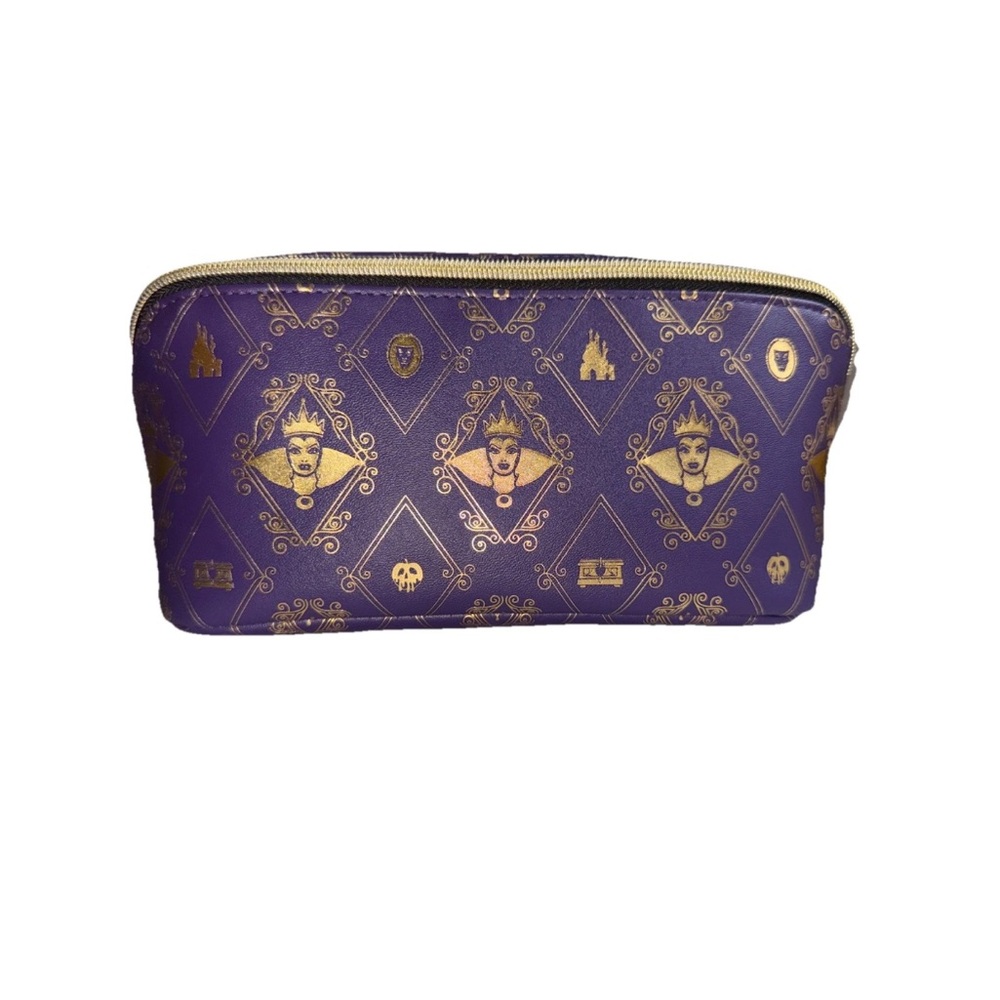 NWT Bath And Body Works Limited Edition Disney Villains Cosmetic Bag Evil Queens